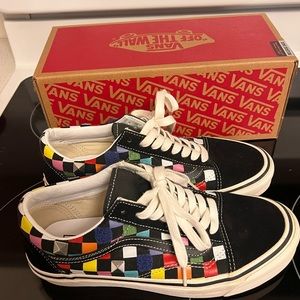 Old Skool 36 D (Anaheim Factory) Mixed Checked Vans